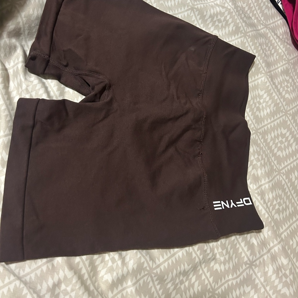 Women's Brown Athletic Shorts